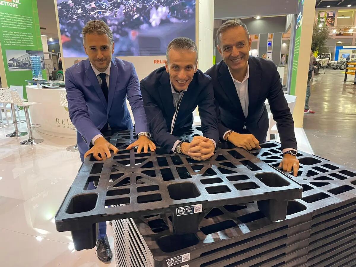 Debutta a Padova il primo pallet 100% riciclato tracciato su blockchain - 