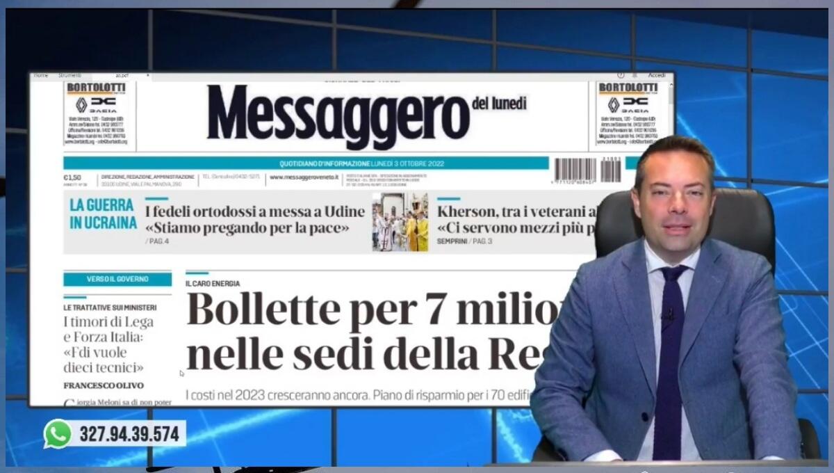 Rassegna stampa 3 ottobre 2022 - 