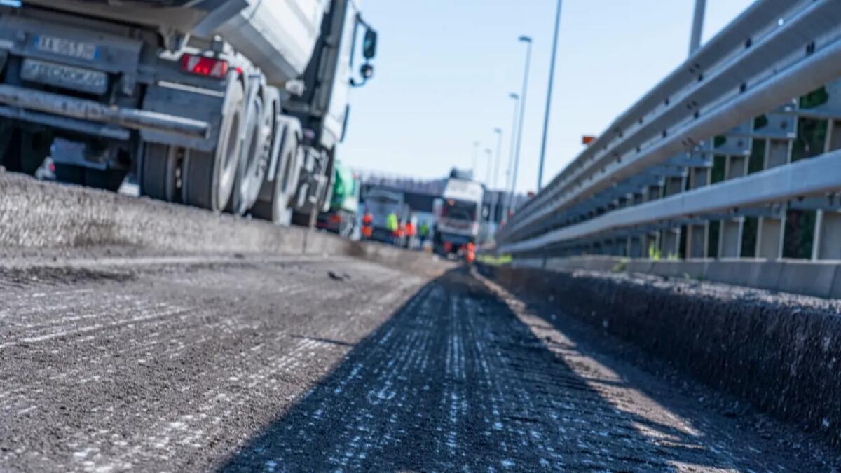 Autostrada, lavori di ripavimentazione Palmanova e Monfalcone - Sistiana - 
