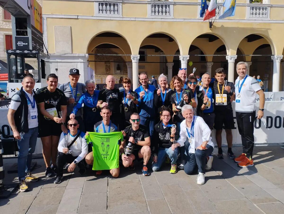 La Delizia: Team Prosecco in luce alla Mytho Marathon Sacile - 