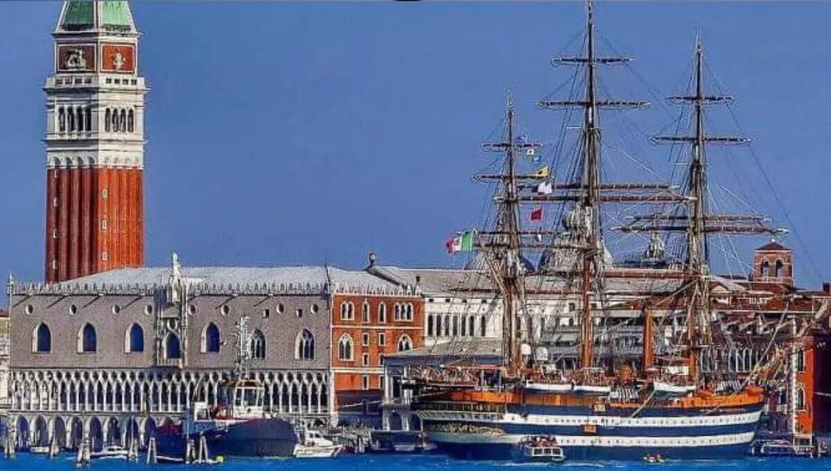 In arrivo la nave Amerigo Vespucci a Venezia: come e quando visitarla - 