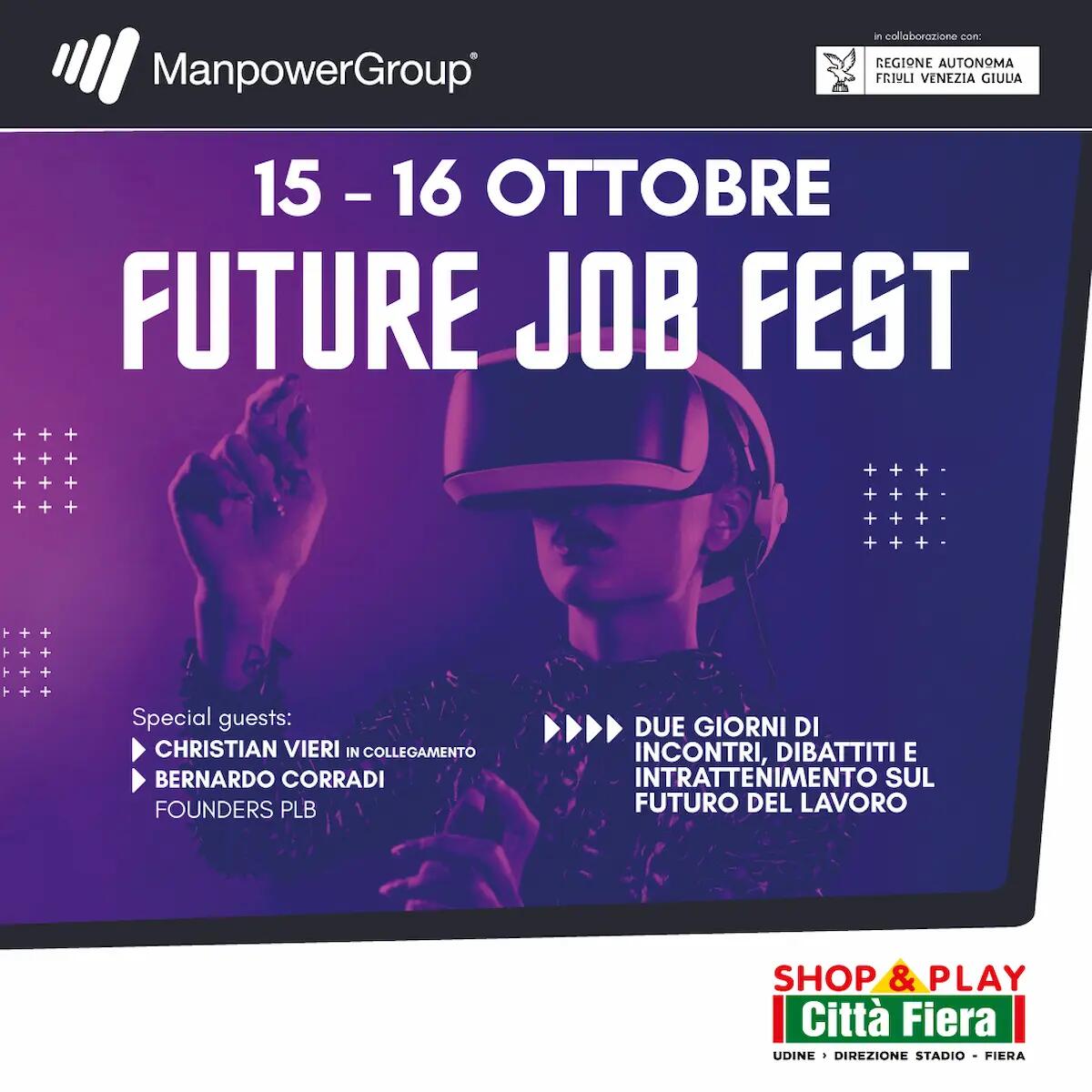 Future Job Fest, a Città Fiera due giorni di incontri e dibattiti sul futuro del lavoro - 