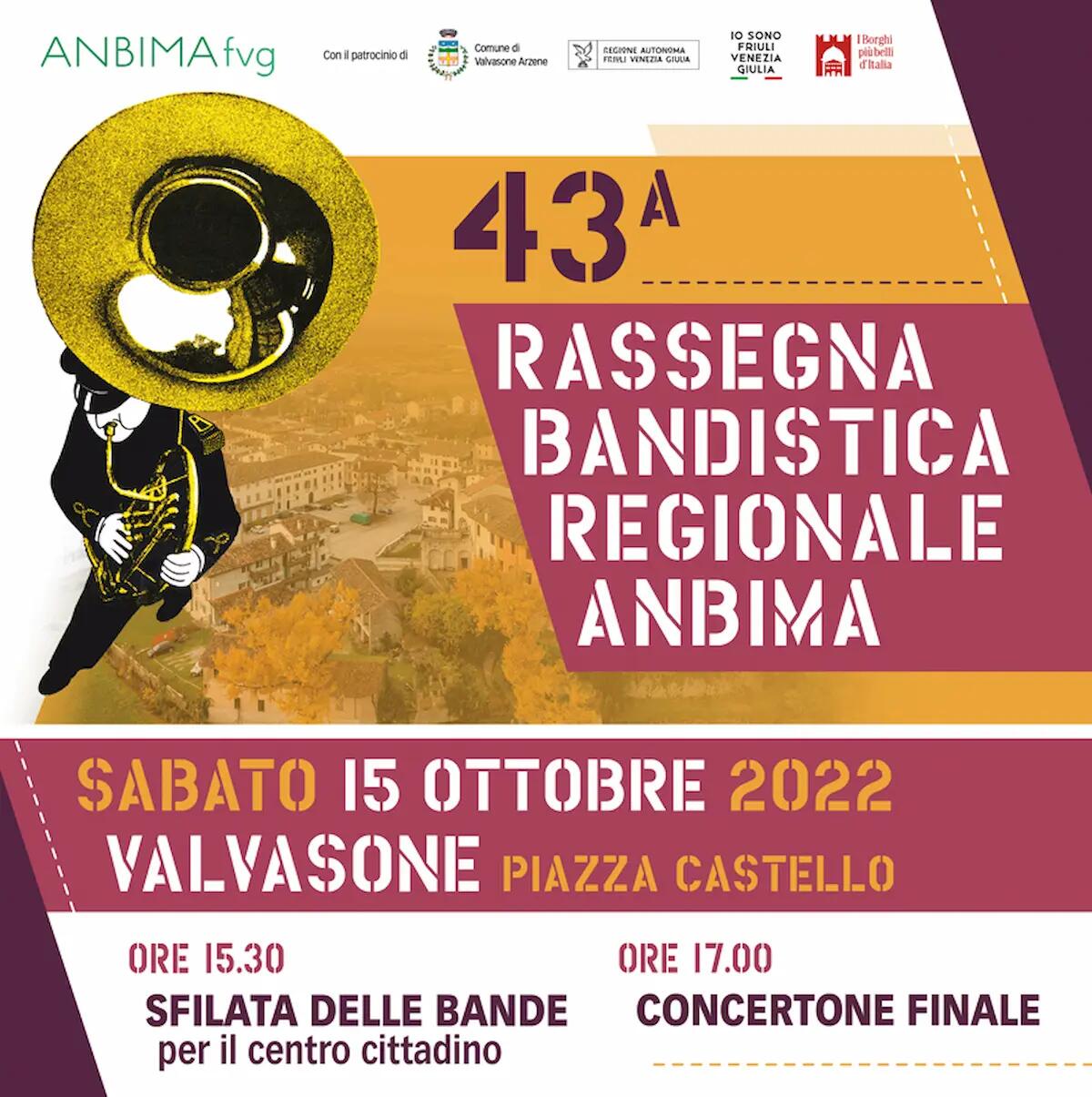 Ritorna in presenza la tradizionale Rassegna Bandistica Regionale ANBIMA FVG - 