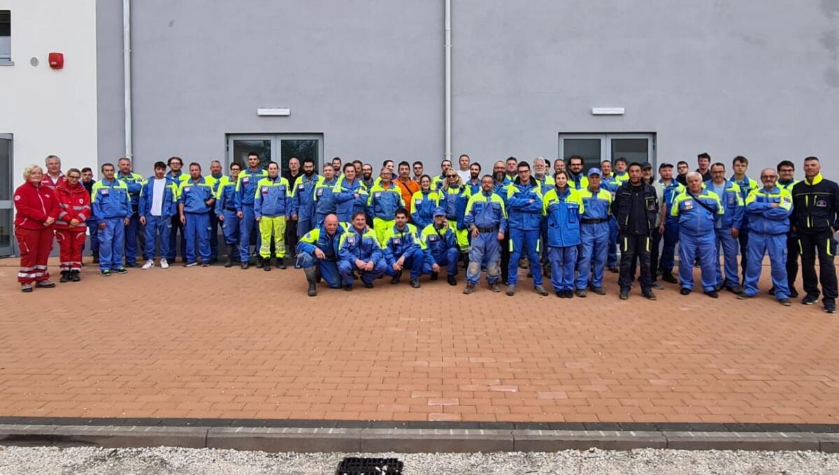 Rientrata dalle Marche la colonna mobile della Protezione Civile del Friuli Venezia Giulia - 