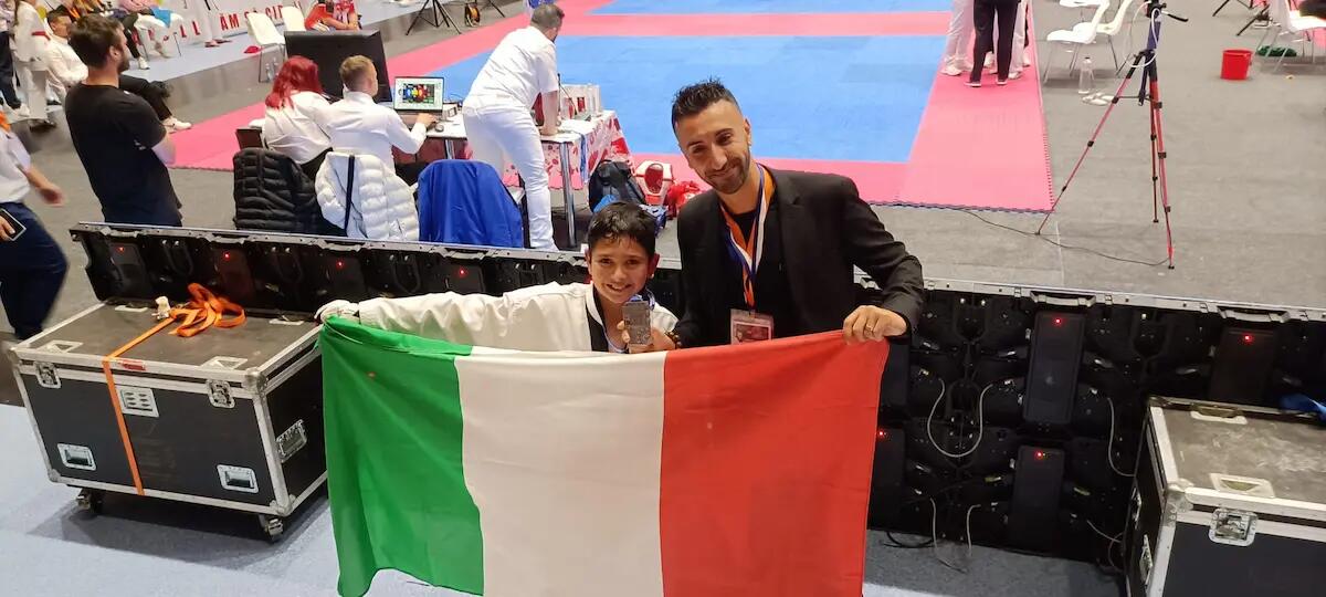 Argento per Aisa Abazaj e Jacopo Giacon al Dracula Open ed European Championship Kids - 