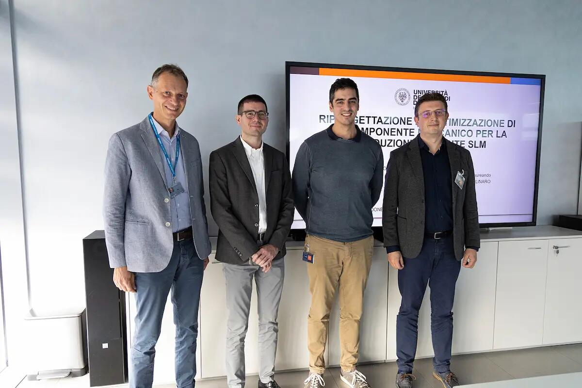 Ateneo Udine e Danieli, laureato progetta nuovo componente - 