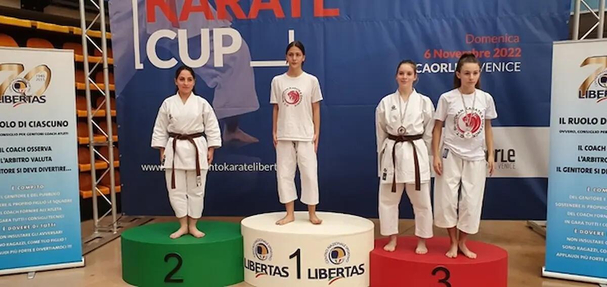 Karate, la Libertas Porcia fa il pieno di medaglie a Caorle - 