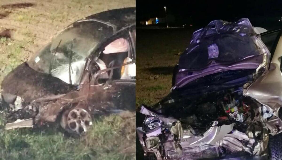 Spaventoso scontro frontale tra 2 auto: due persone ferite gravemente - 