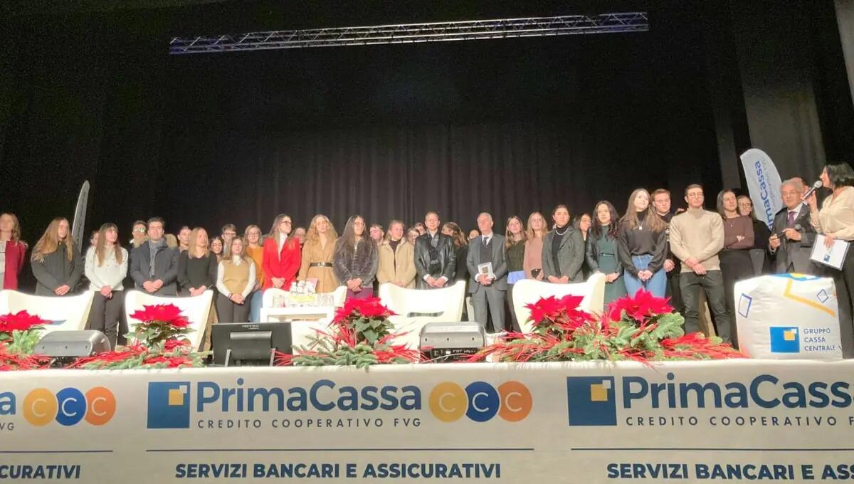 Tolmezzo, borsa di studio di PrimaCassaFvg a 132 studenti - 