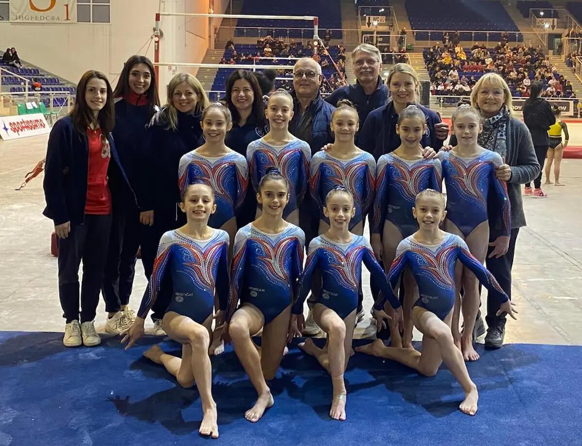 Terzo posto a Jesolo per l'Artistica '81-Trieste alle finali nazionali a squadre Gold - 