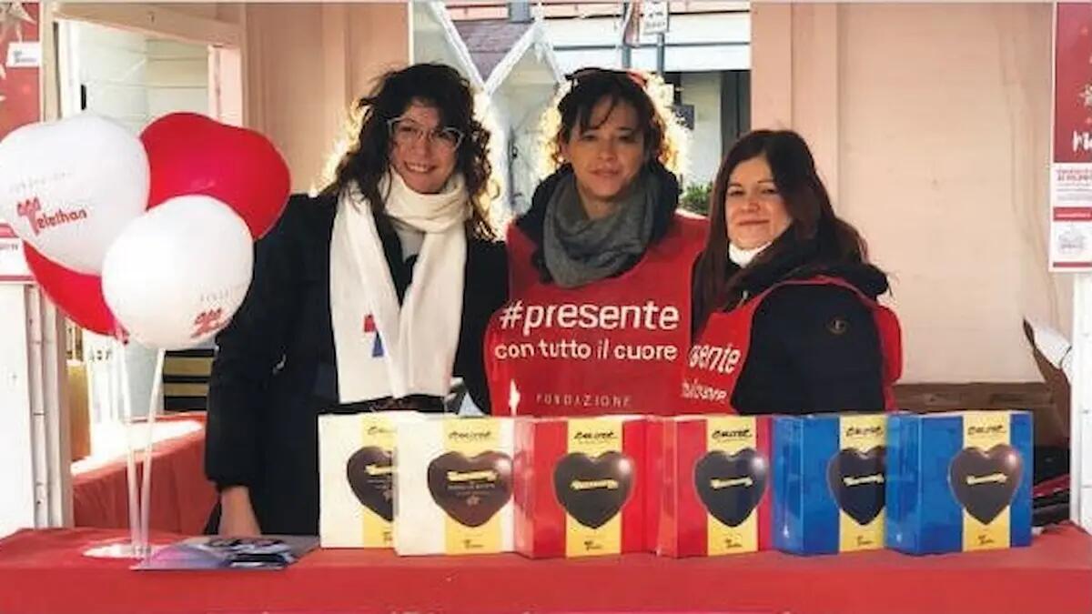Tornano a Jesolo i cuori di Telethon, per dare sostegno alla ricerca il 17 e 18 dicembre - 