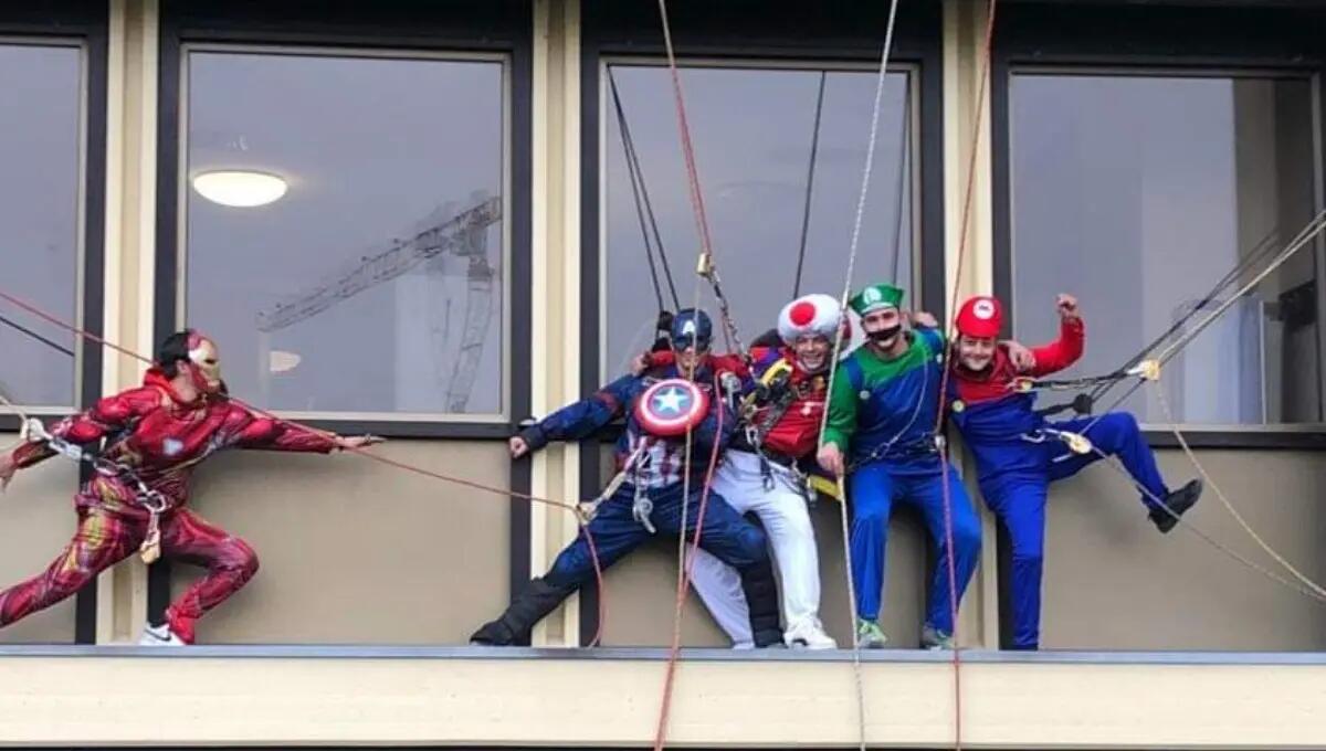 I Supereroi atterrano sulla pediatria di Udine per la gioia dei bimbi | FOTO - 