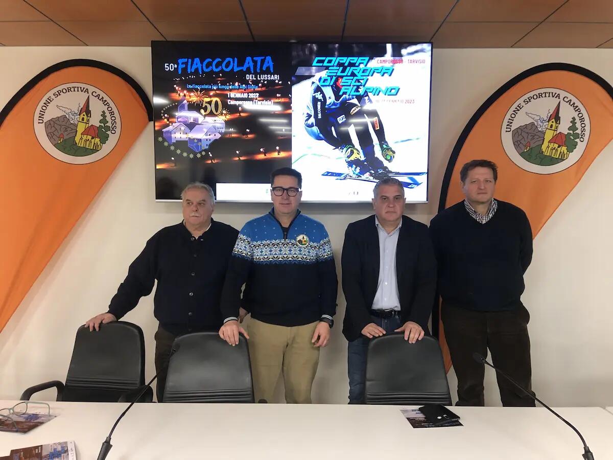 L'US Camporosso presenta la Fiaccolata del Monte Lussari e le due discese di Coppa Europa -