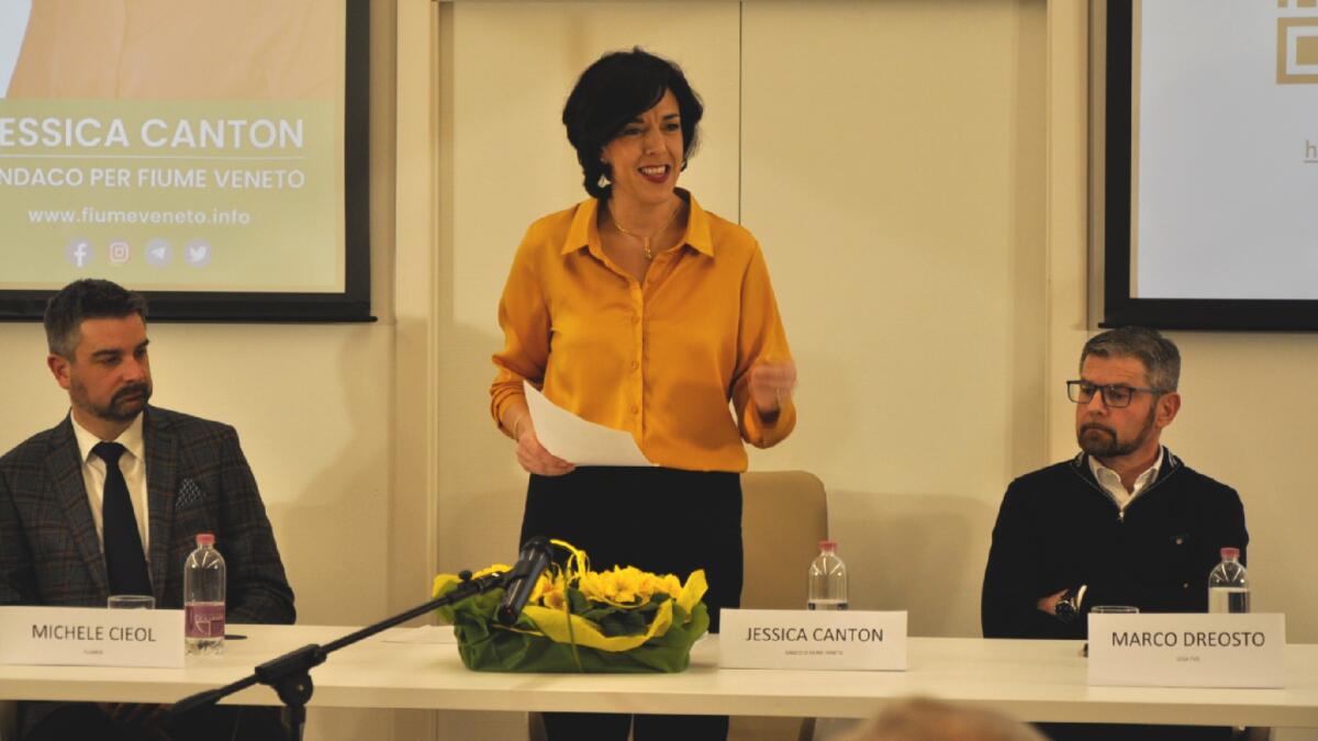 Jessica Canton candidata alla riconferma a Sindaco di Fiume Veneto - 