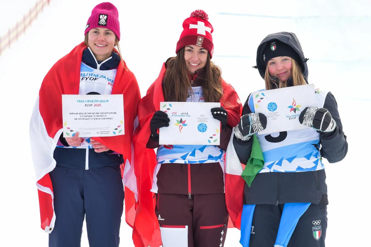 Eyof2023, assegnate le ultime medaglie del programma nello sci alpino e nel biathlon - 