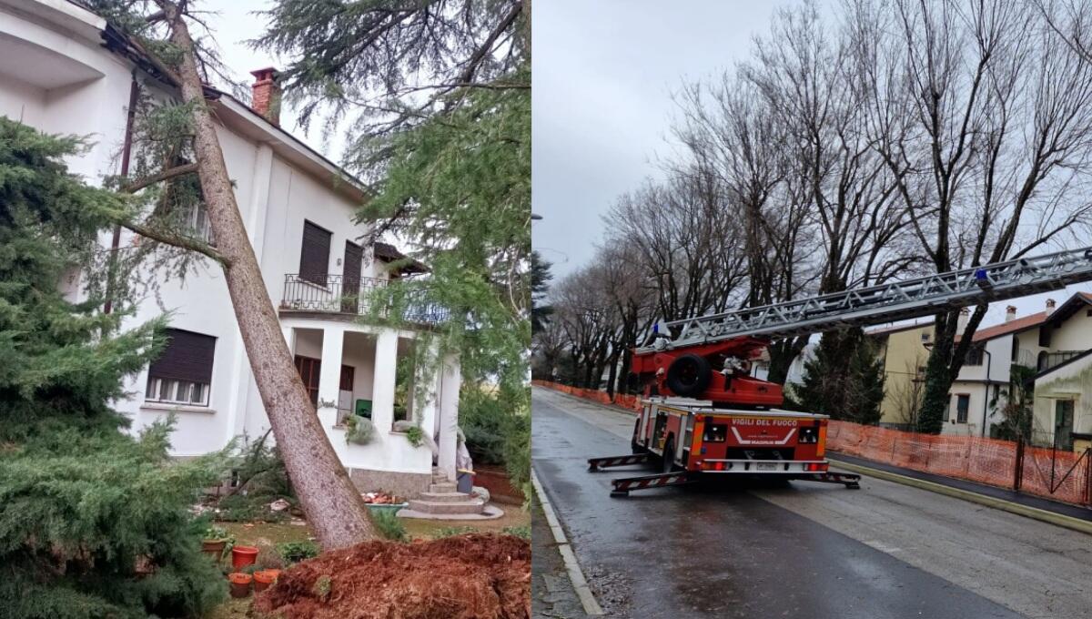 Bora a 120 km/h, 100 chiamate di soccorso ai vigili del fuoco - 