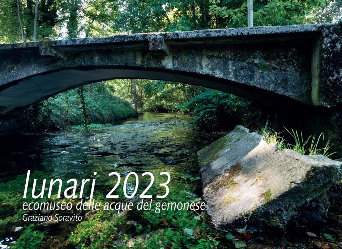 Lunari 2023 dell'Ecomuseo delle acque, dedicato ai lavatoi pubblici e privati - 