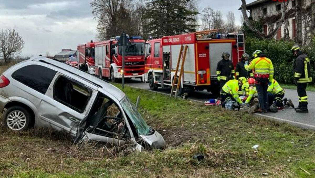 Grave incidente a Frattina di Pravisdomini: due feriti gravi - 