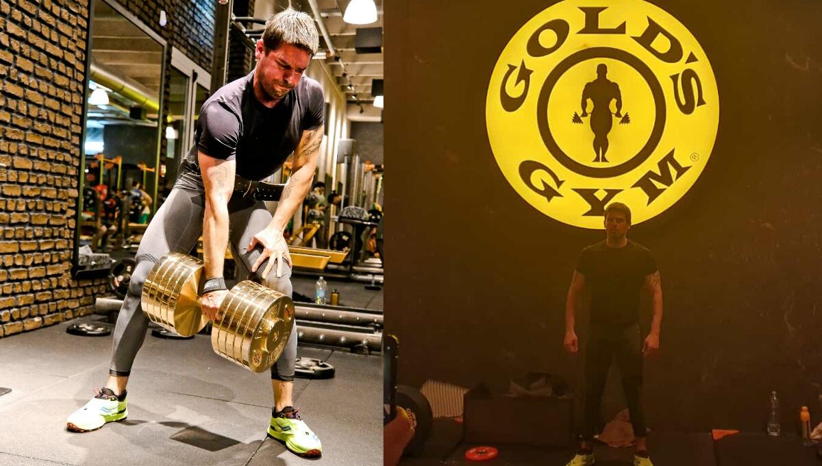 Alex Camera a Milano solleva il mitico manubrio d’oro - 