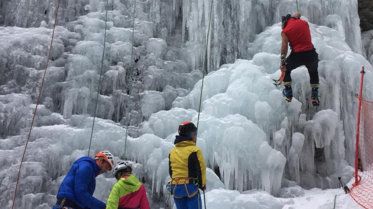 Domani a Sappada parte 'Dolomice', il Festival di ice climbing: pronte le pareti di ghiaccio - 