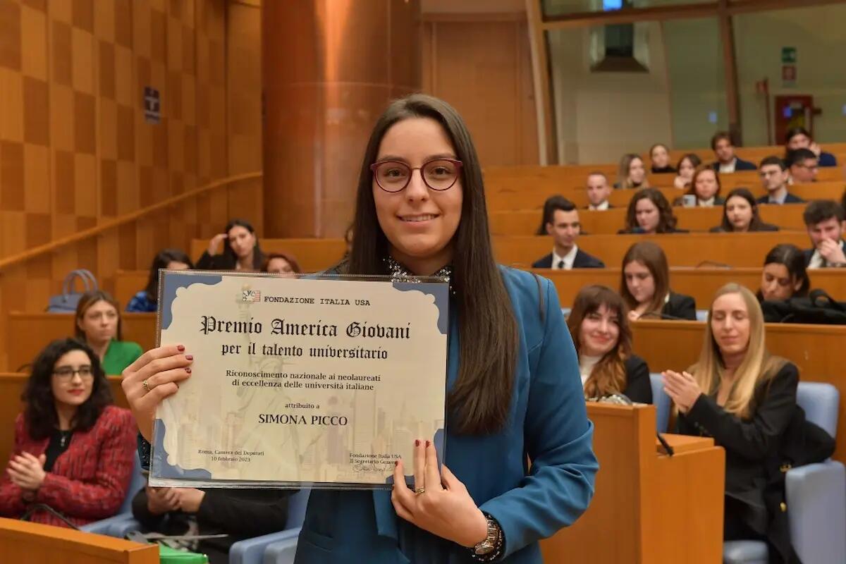 Premio America Giovani a laureata di San Daniele del Friuli - 