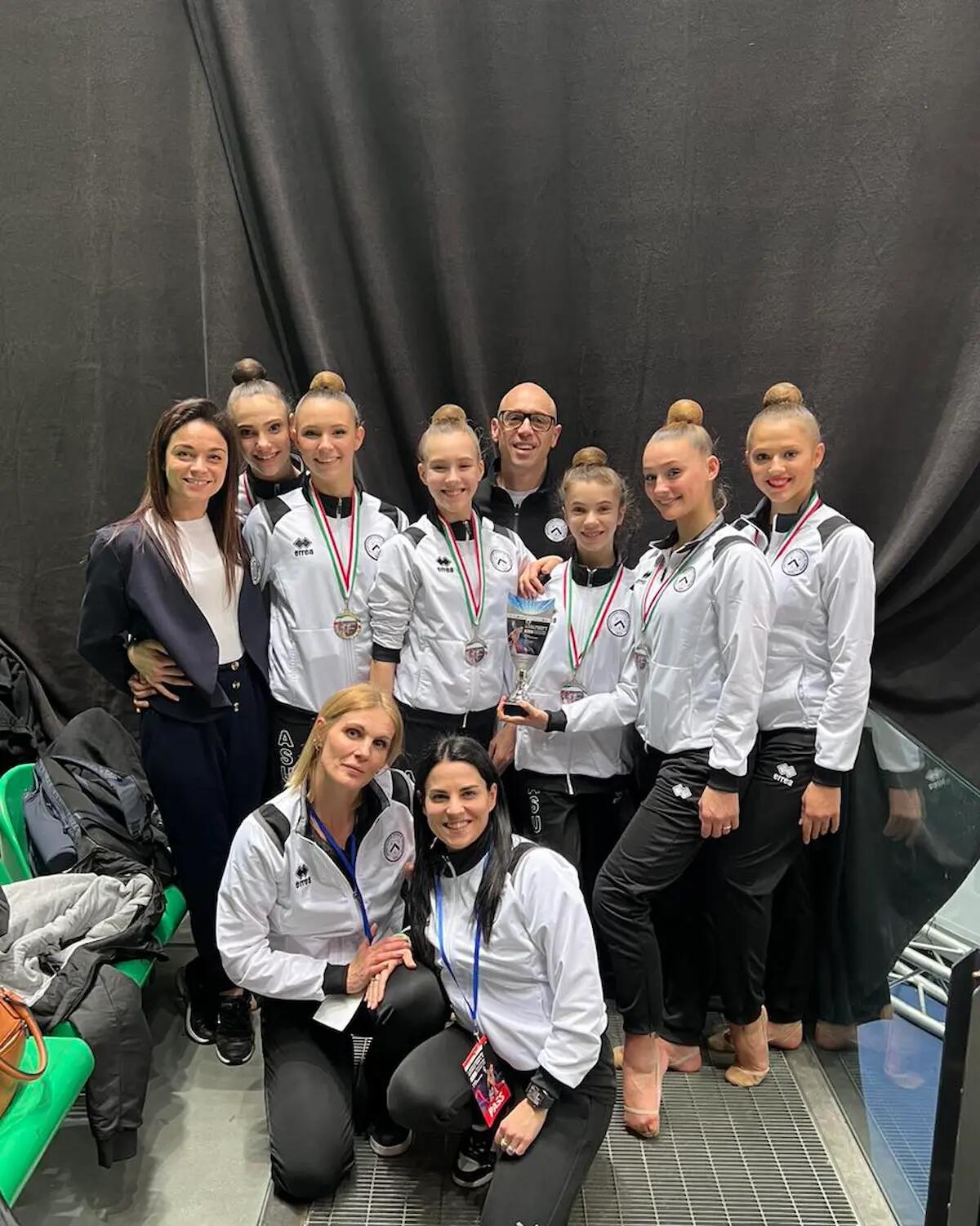 Le strepitose atlete della ritmica ASU vincono l’argento nella prima di campionato A1 - 