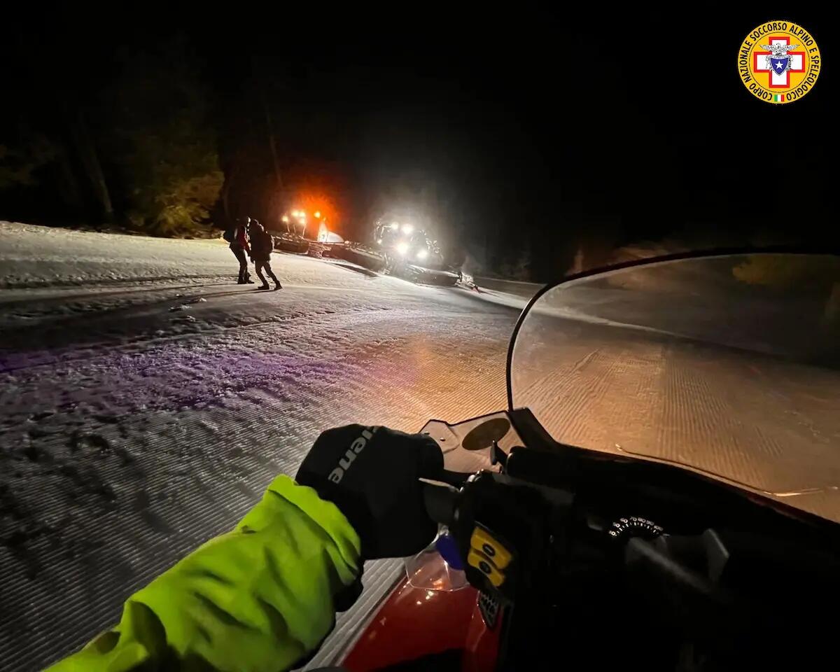 Recuperati due escursionisti bloccati nella neve - 