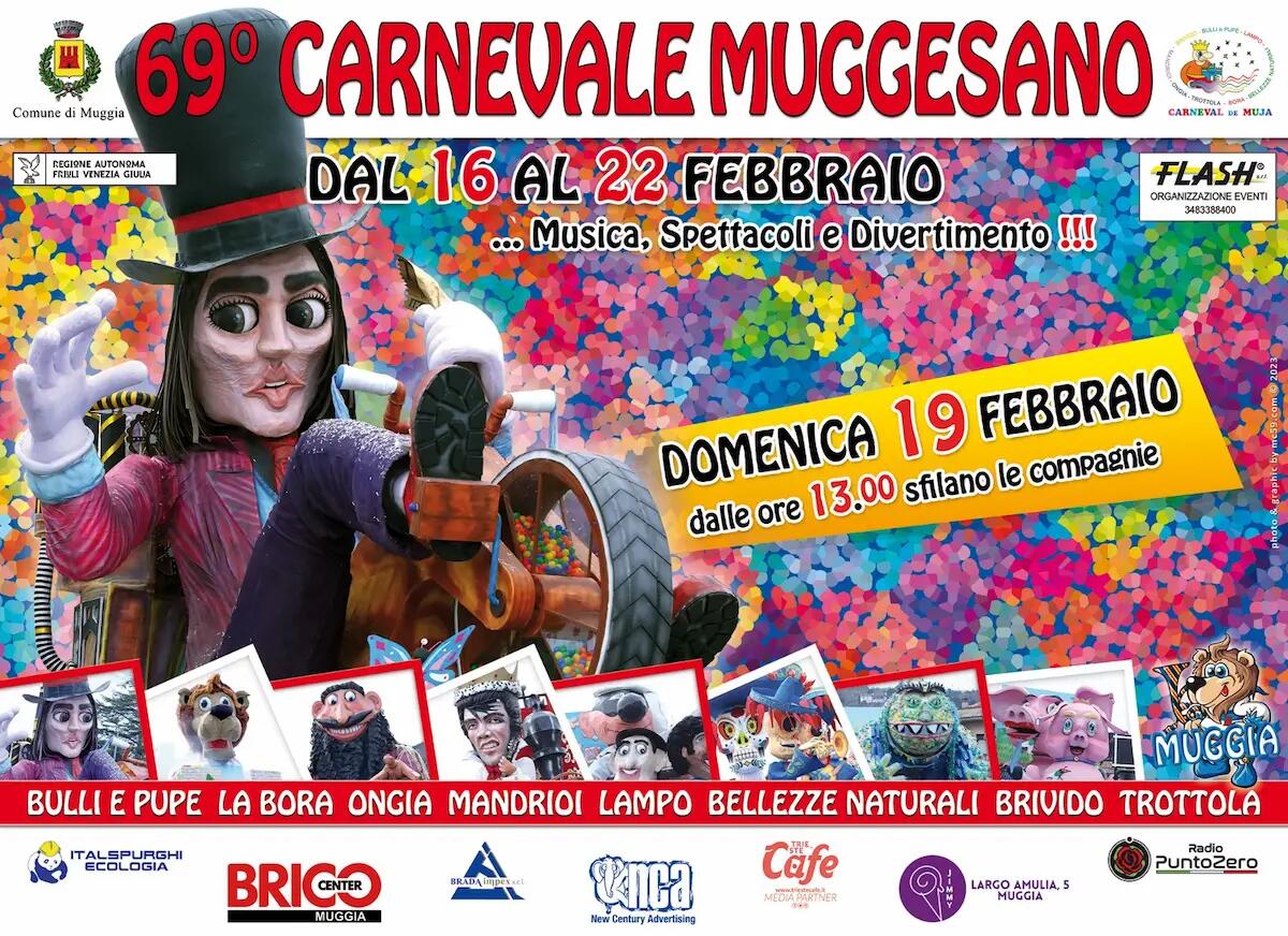 Carnevale Muggesano 2023: il programma, gli eventi, i trasporti. Ecco tutte le informazioni - 