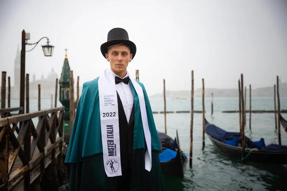 Mister Italia - Fabio Camattari al Carnevale di Venezia - 