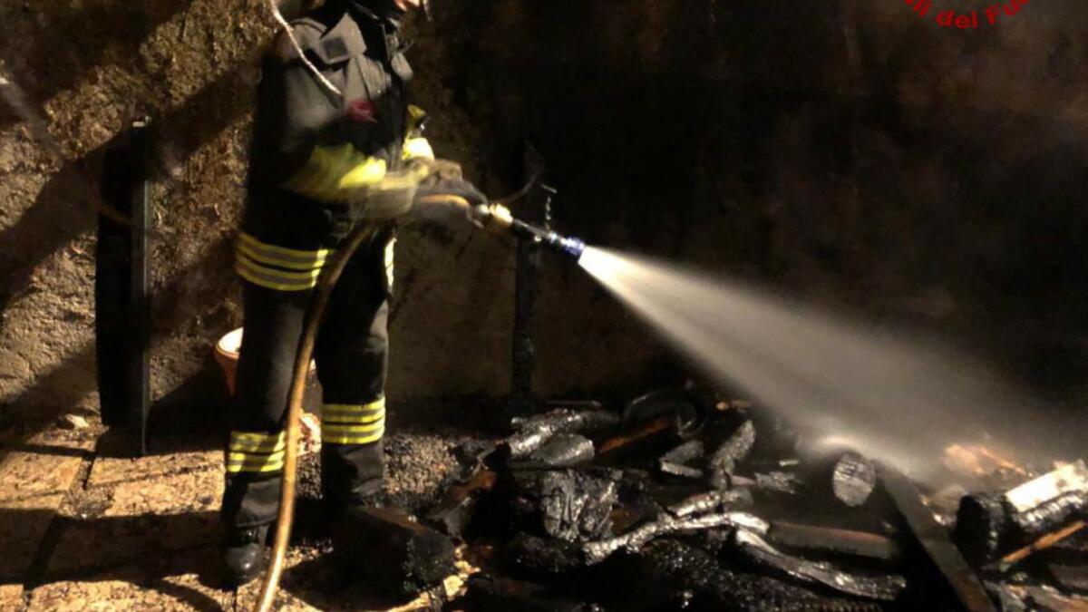Thiene. Pompeiana a fuoco, i pompieri salvano la casa dalle fiamme - 