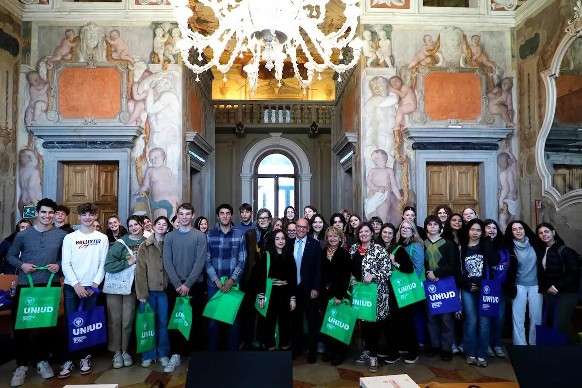 Studenti americani in visita all'Ateneo di Udine - 