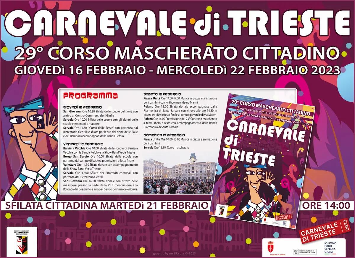 Al Carnevale di Trieste arriva il corso mascherato che assegnerà il palio di Trieste - 