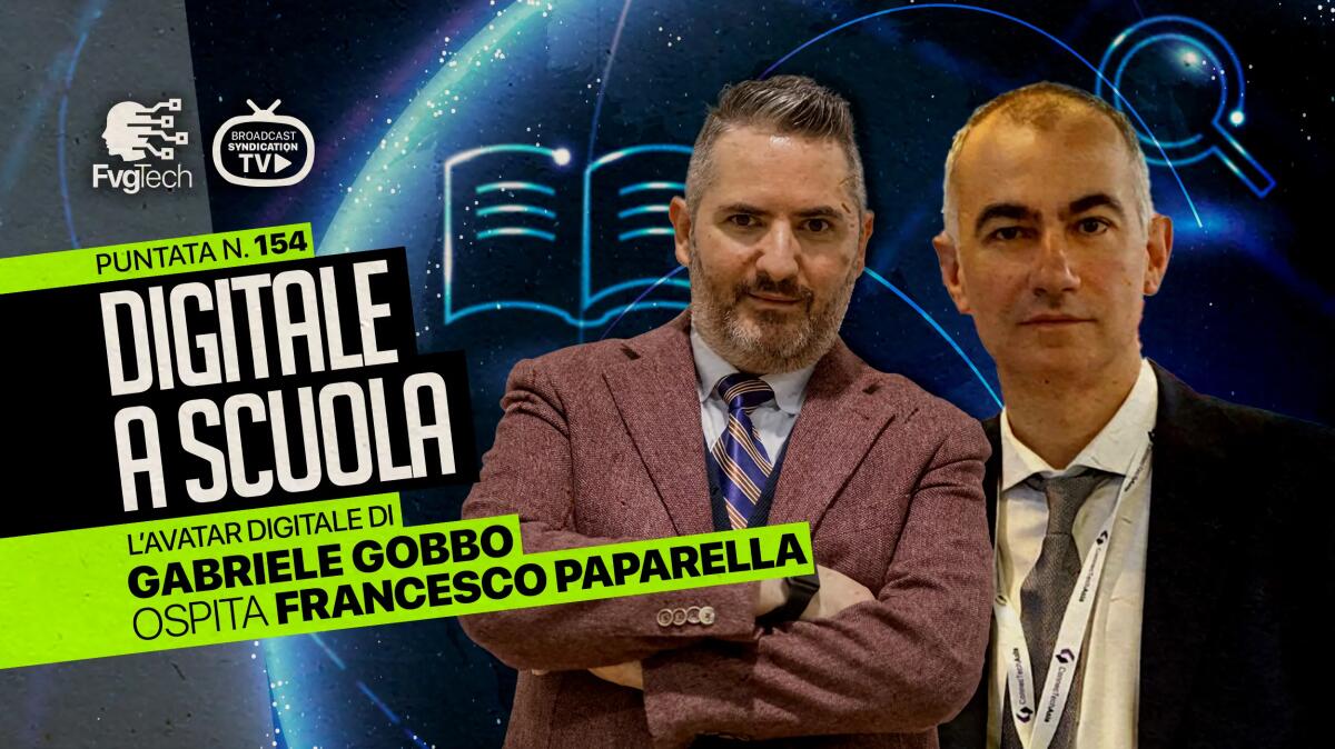 Digitale a scuola, se ne parla a FvgTech con Gabriele Gobbo - 