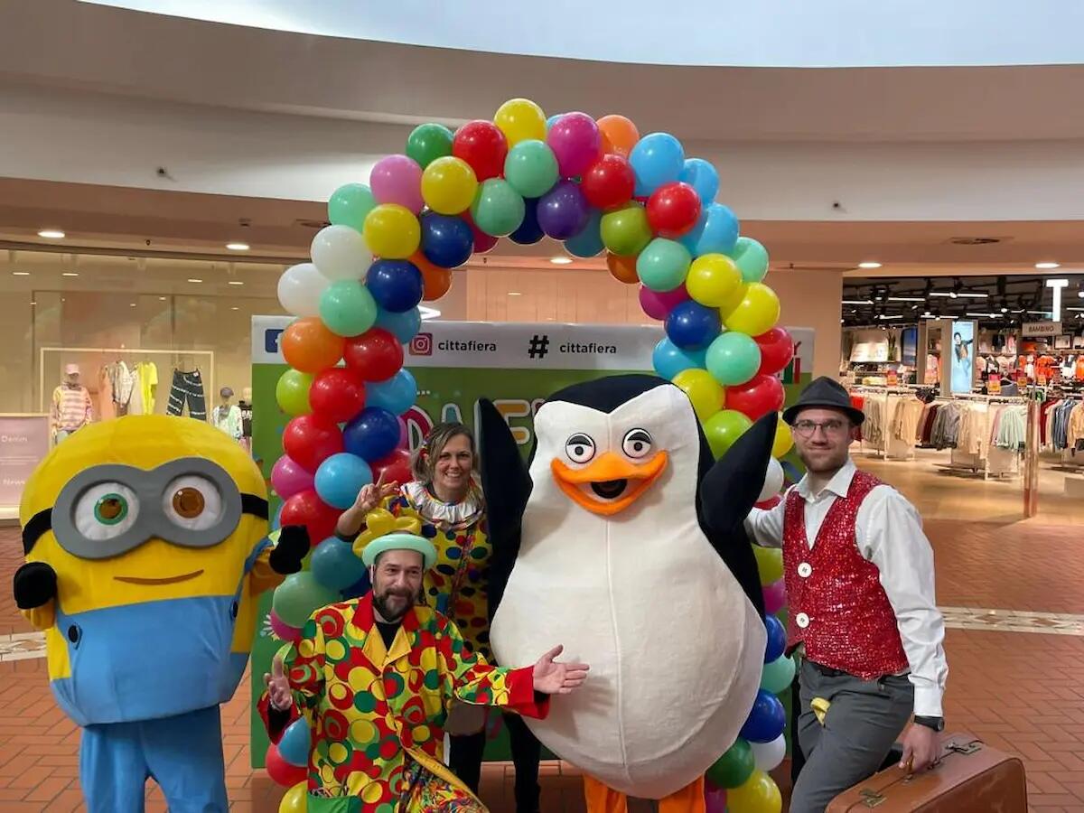 Carnevale a Città Fiera: appuntamento con i simpatici clown e gli spettacoli di bolle di sapone - 