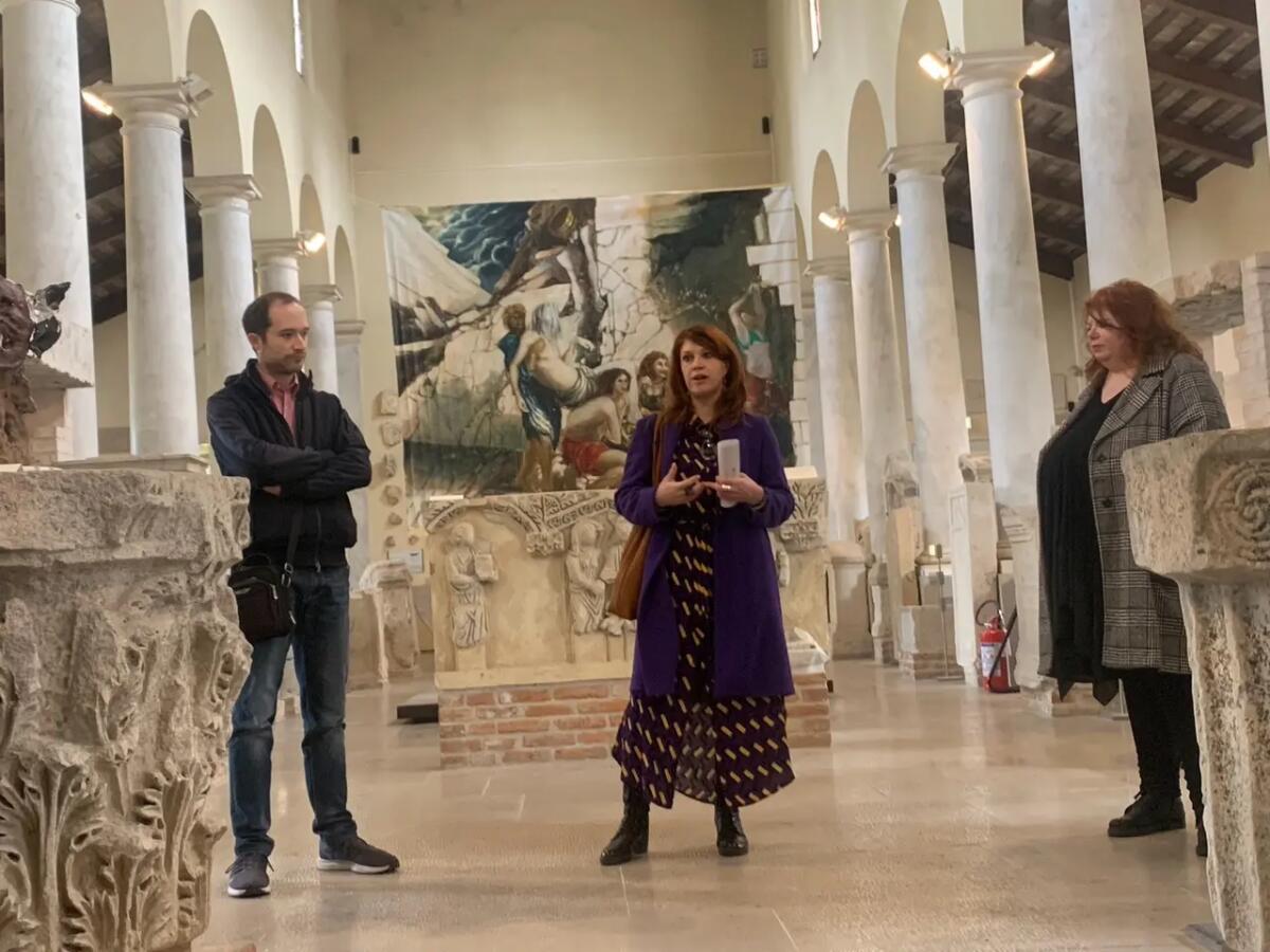 Inaugurata la mostra del goriziano Thomas Braida al Museo di Portogruaro - 