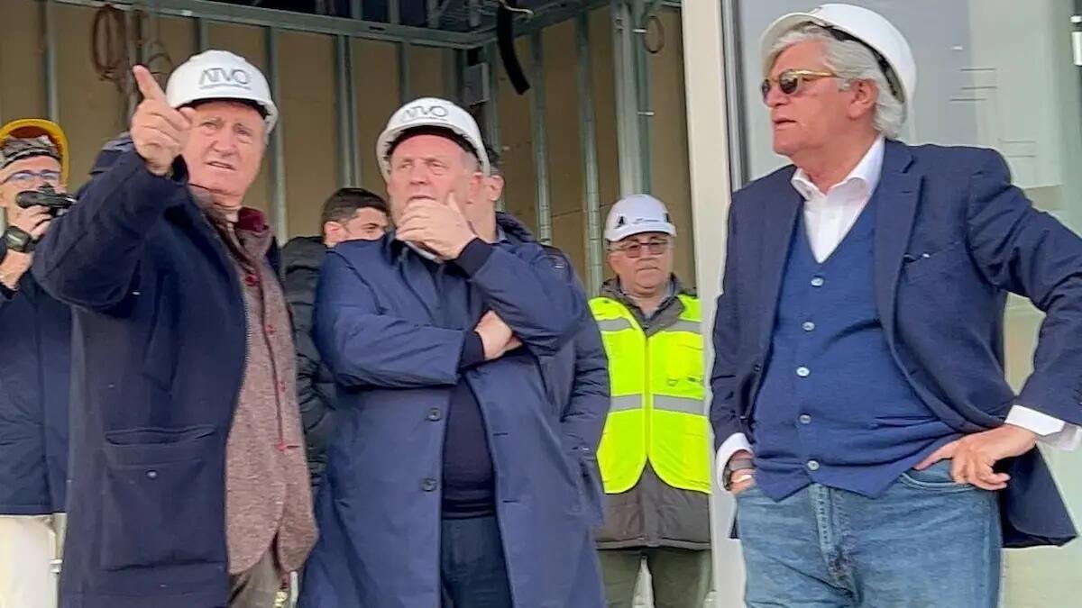 Nuovo terminal dei bus a San Donà di Piave: il sopralluogo di Brugnaro - 