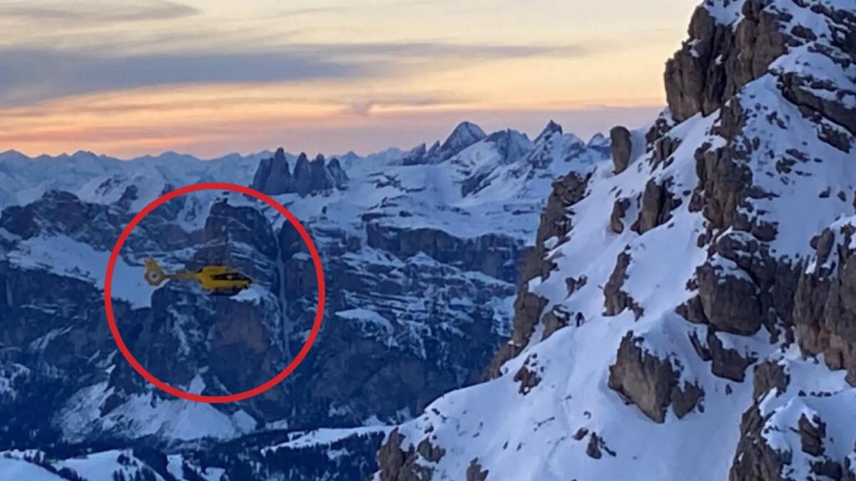 Sulla neve con calzature non adatte: due ragazze soccorse con l'elicottero - 