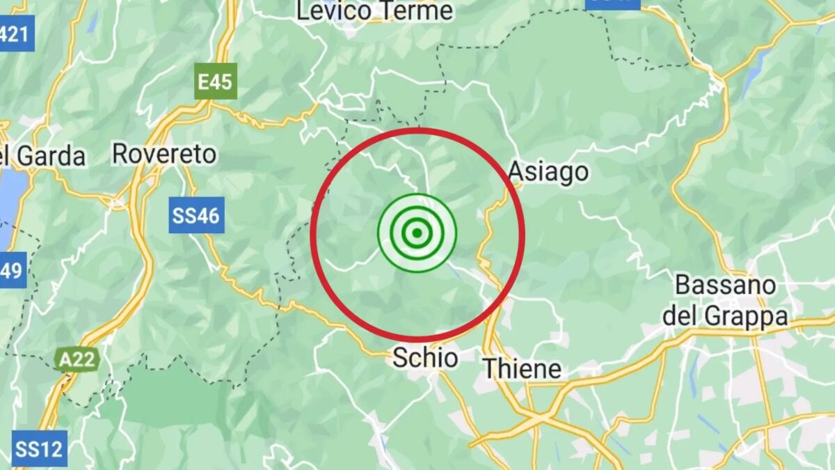 Lieve scossa di terremoto in Veneto, epicentro ad Arsiero - 