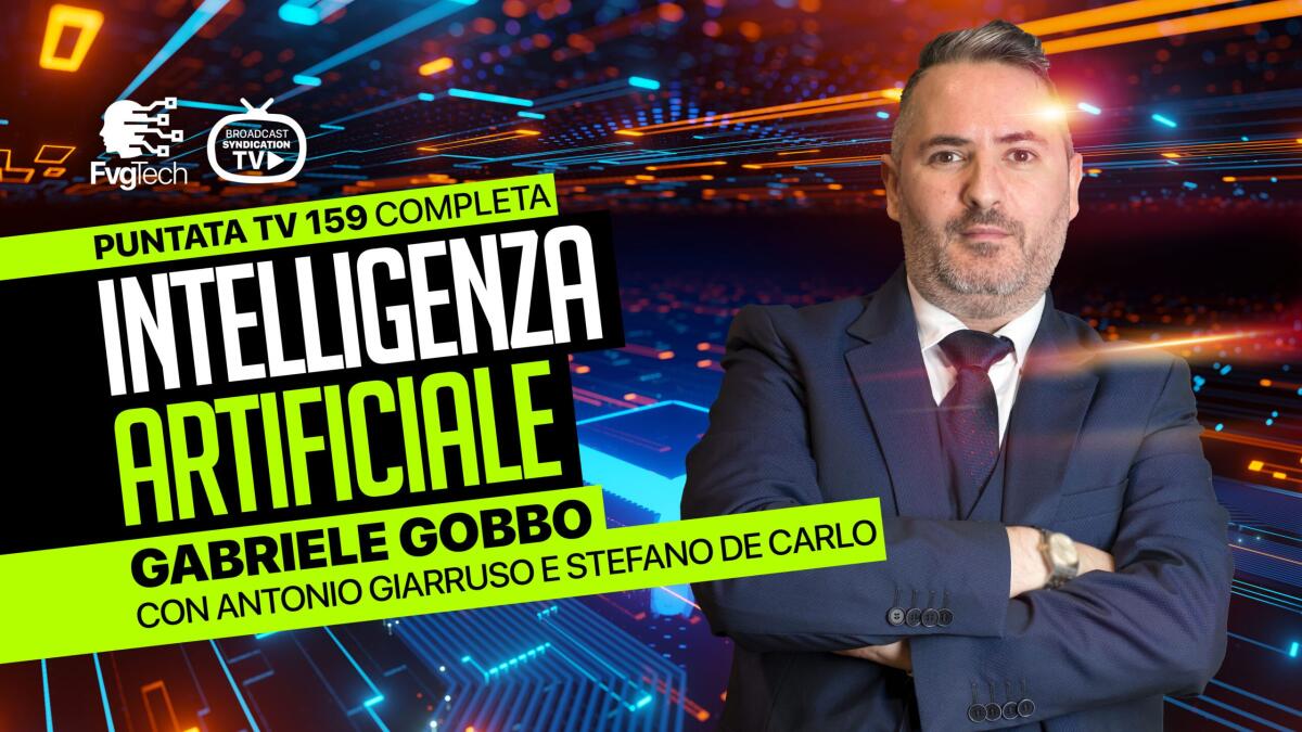 Usare l'intelligenza artificiale in azienda, ne parla Gabriele Gobbo su FvgTech - 