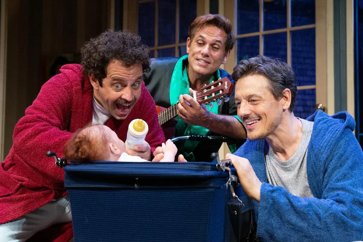 Tre uomini e una culla con Pignotta, Lupano e Fontana - 