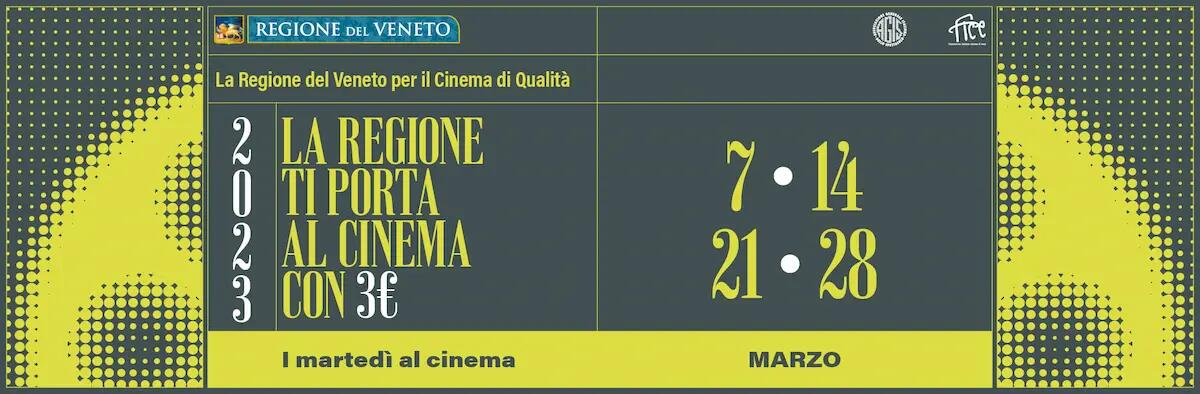 Tornano in Veneto gli appuntamenti con il cinema a tre euro - 