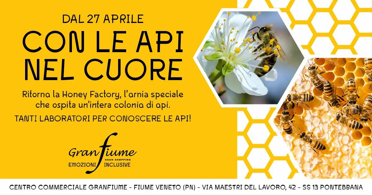 Granfiume seconda edizione laboratorio didattico “Con le Api nel cuore” - 