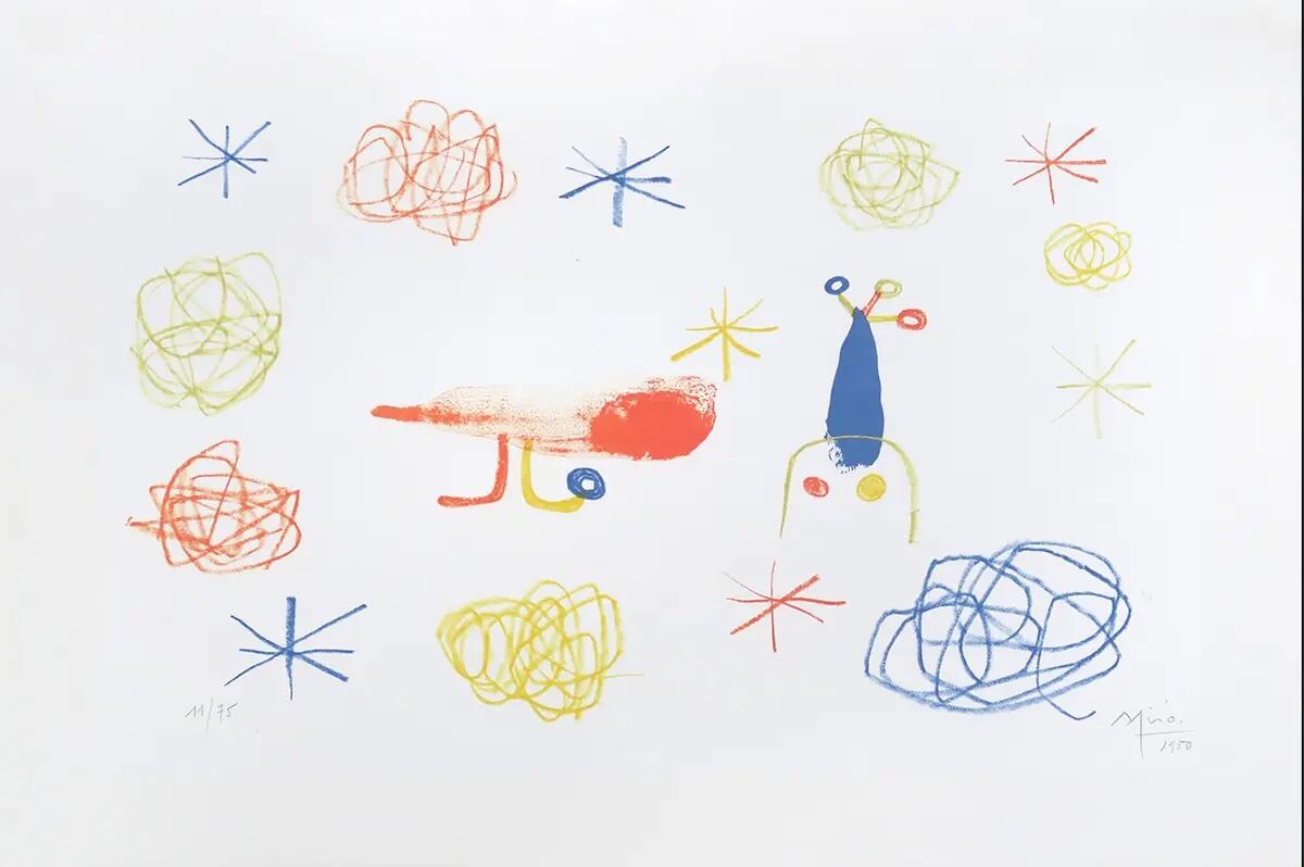 Omaggio a Miró al Civico Museo Revoltella. Apertura al pubblico sabato 29 aprile - 