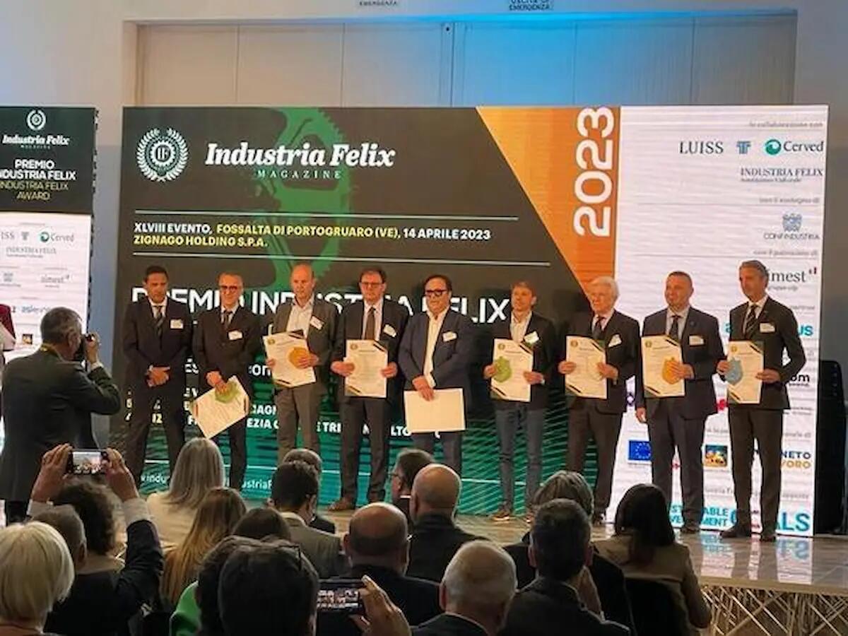 Bofrost fra le imprese più competitive del Nord Est. Vince il Premio Industria Felix -