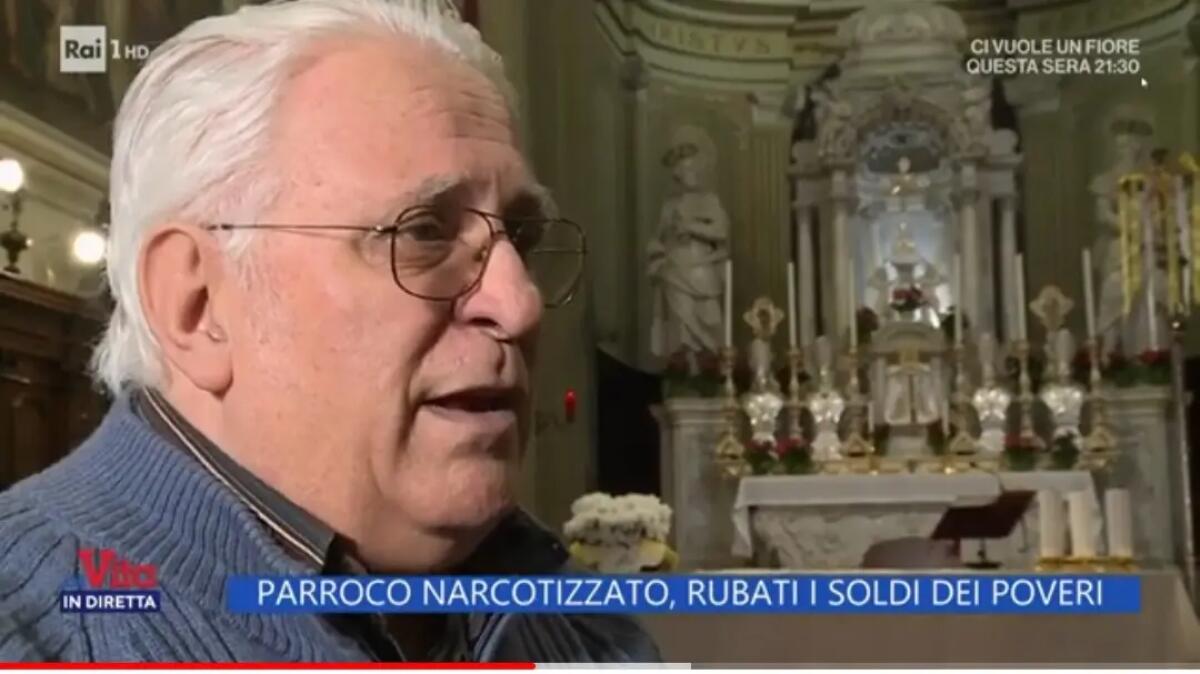 Latisana su Rai Uno a "La vita in diretta". Parroco narcotizzato: rubati i soldi dei poveri. VIDEO - 