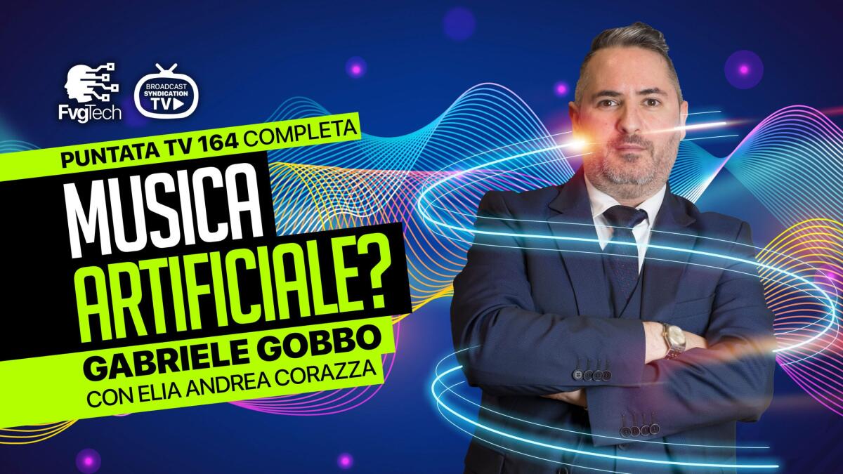 Musica e intelligenza artificiale, ne parla Gabriele Gobbo su FvgTech - 
