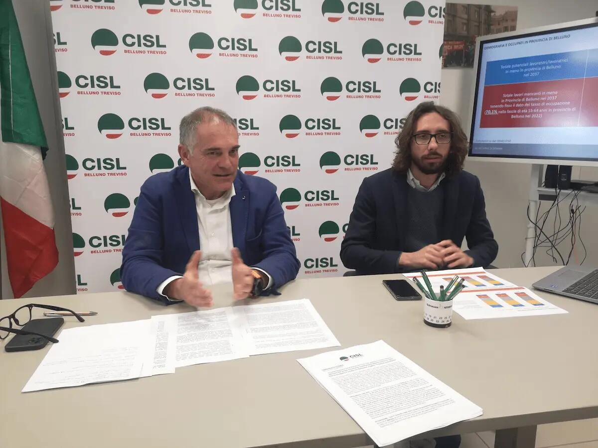 Fra 15 anni mancheranno 50mila lavoratori nella Marca trevigiana e 17mila nel Bellunese - 