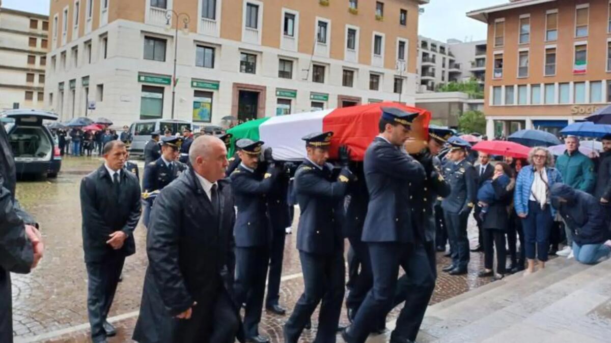 Alessio Ghersi, a Udine l'ultimo commovente saluto al pilota delle Frecce Tricolori - 