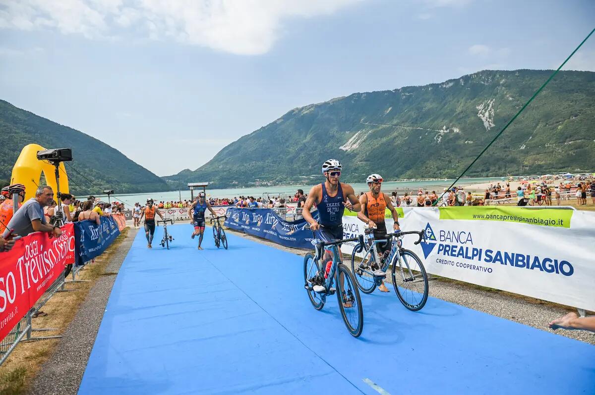 Il triathlon torna in Alpago, sul lago di Santa Croce con la Silca Cup, appuntamento il 23 luglio -