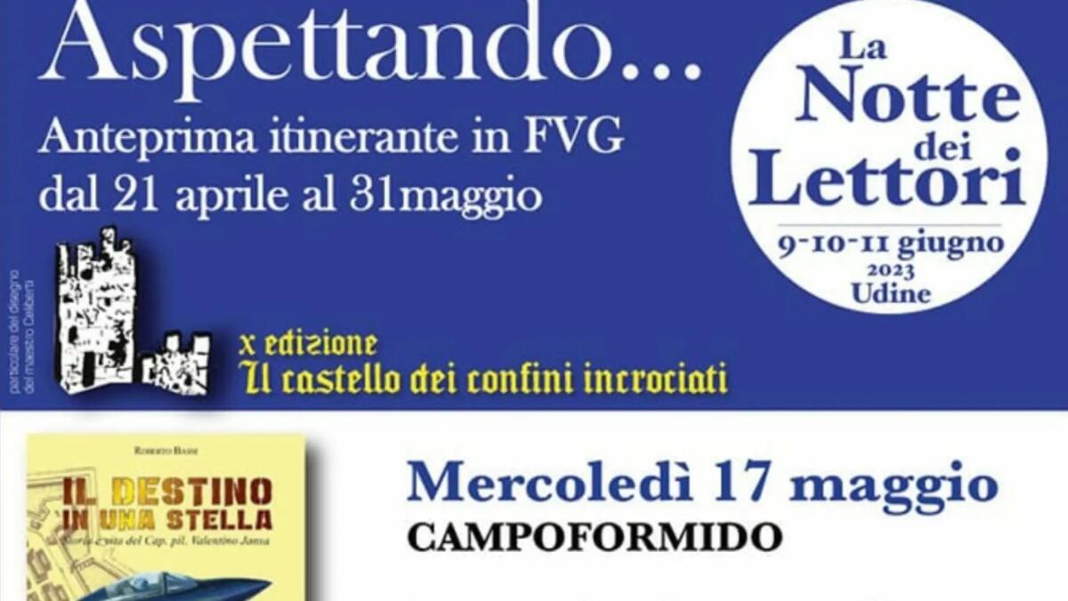 Campoformido. Incontri di autori, api e mulini dal 17 al 22 maggio 2023 - 